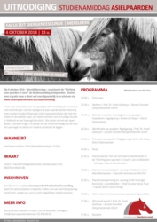 Neem deel aan de Studienamiddag Asielpaarden van de Stichting voor paarden in nood | 4 oktober 2014